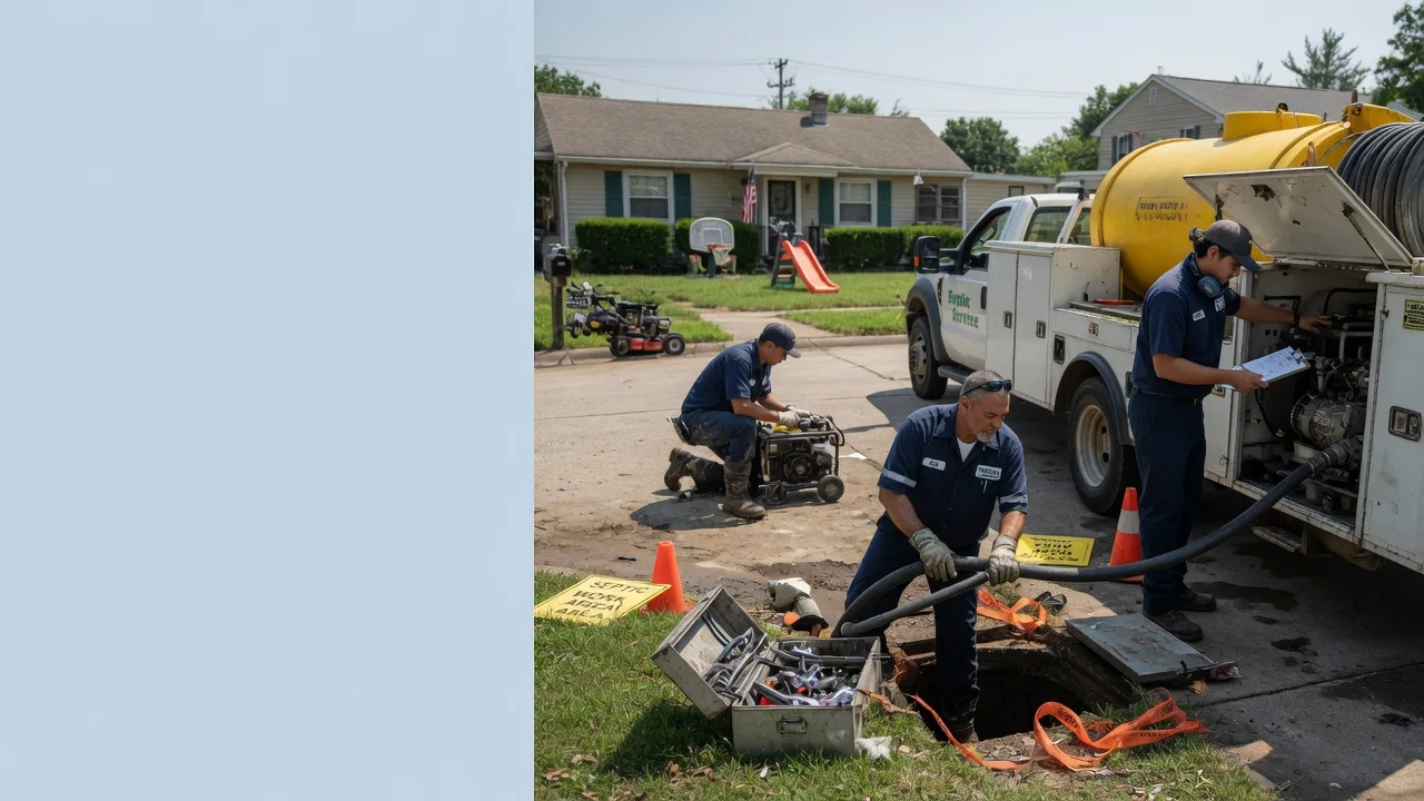 Septic Tank Pumping in Long Valley, NJ near me